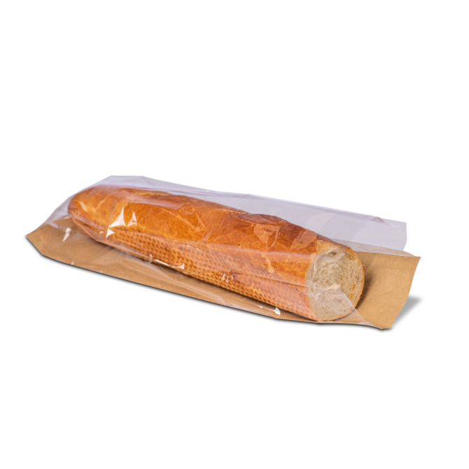 4" x 6" x 14" Paper / Film Front Baguette Bag
