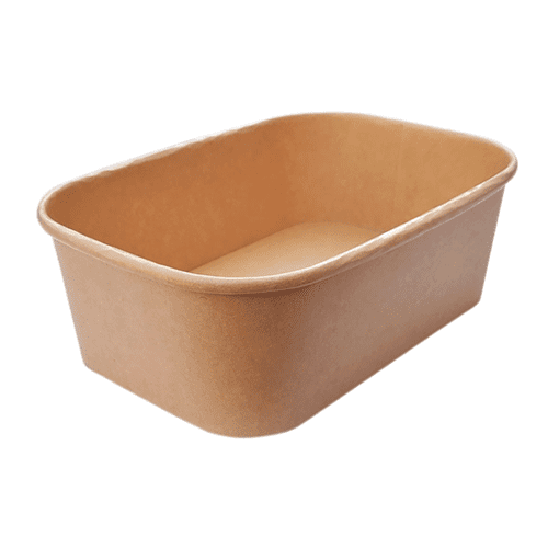 Rectangular Kraft Bowl - Pack of 300