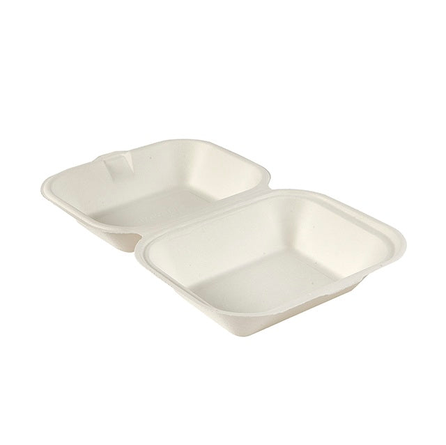 Rectangle Bagasse Clamshells