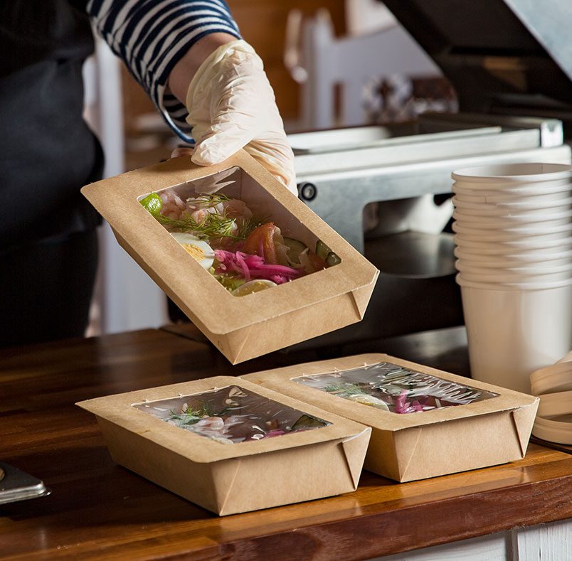 Salad Box with Window - Pack of 200