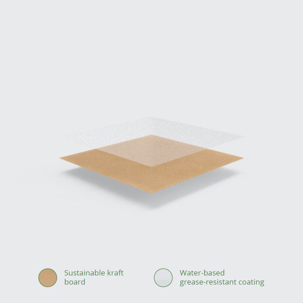 Vegware No.1 Food Carton 700ml - Pack of 450