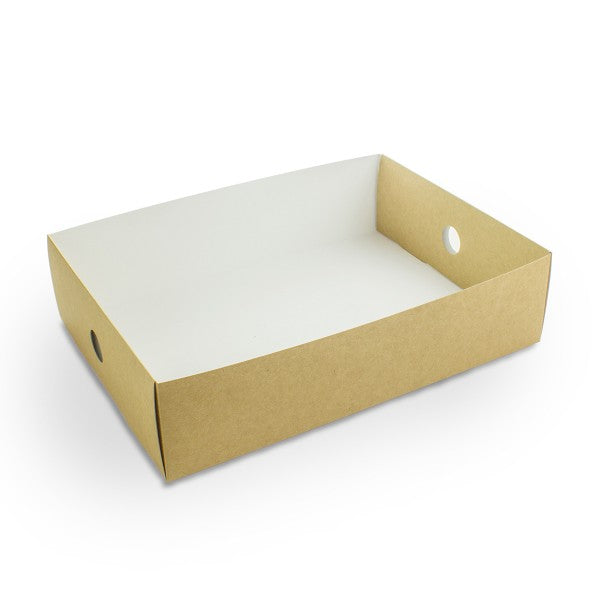 Vegware Platter Box Half Insert Compostable - Box of 50
