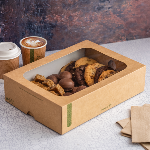 Vegware Sandwich Platter Box and Insert