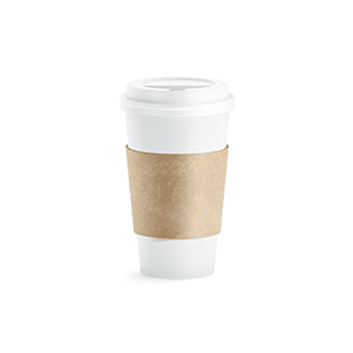 Brown Kraft Cup Sleeve - Box of 1000