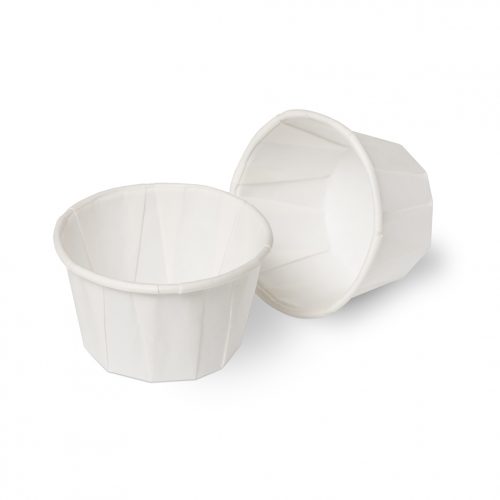 2oz Souffle Paper Sauce Pot - Pack of 5000