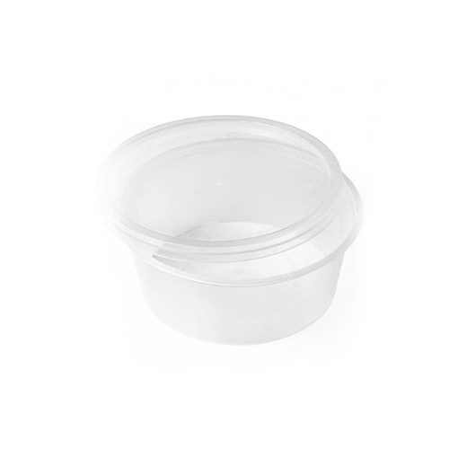 Round Microwaveable Container with Lid - Pack of 250