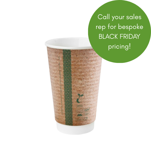Vegware Single Wall Cup – Box of 1000
