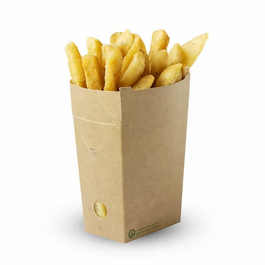 Compostable Enclosed Chip Cups - Pack of 800