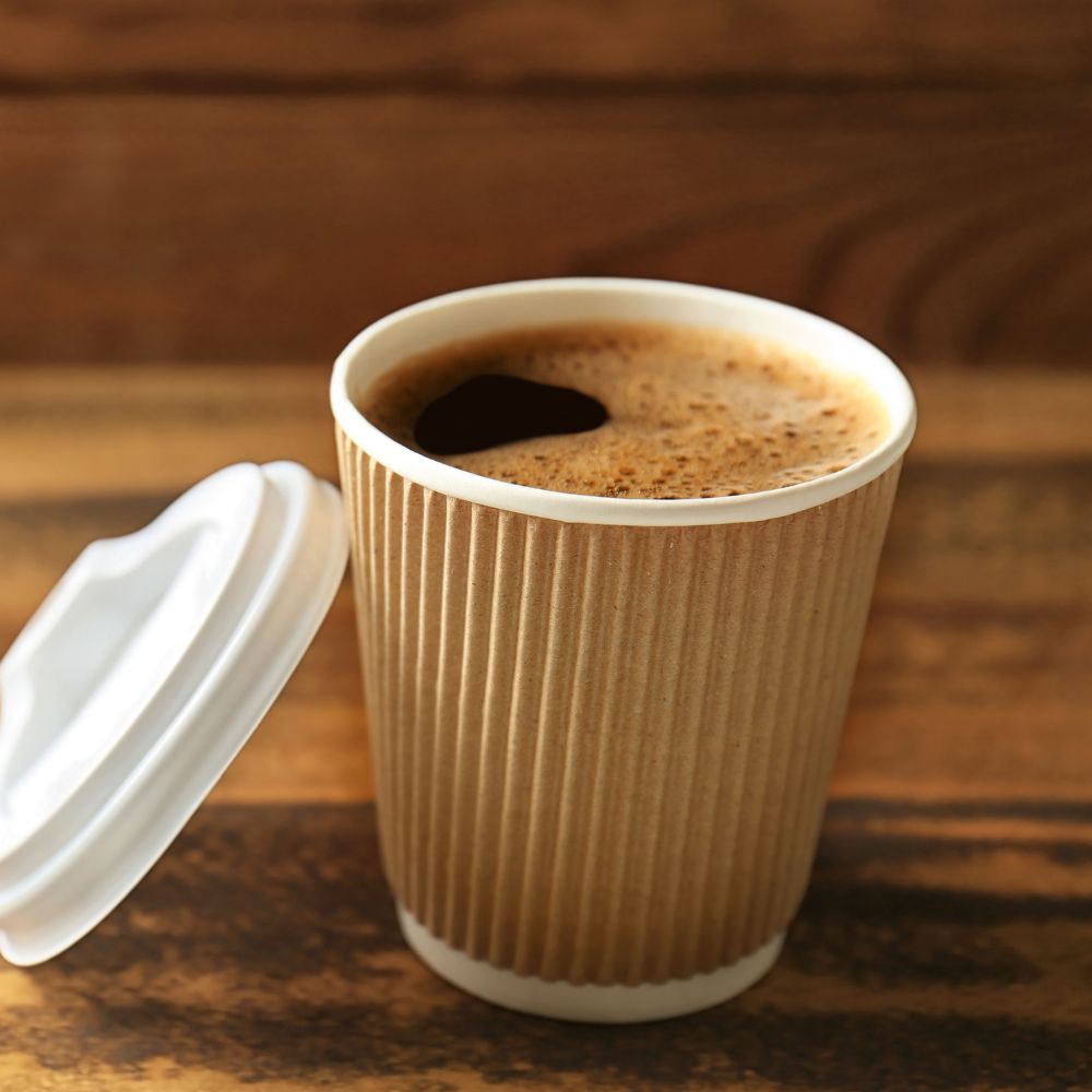 Kraft Ripple Triple Wall Paper Cup - Box of 500