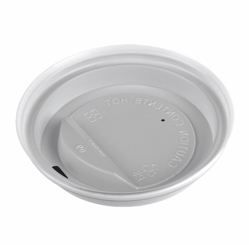 White Coffee Cup Lid – Box of 1000