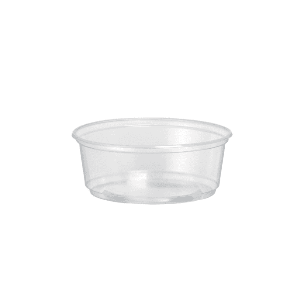 8oz DispoLite PLA Compostable Deli Containers - Box of 500