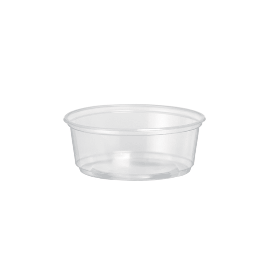 8oz DispoLite PLA Compostable Deli Containers - Box of 500