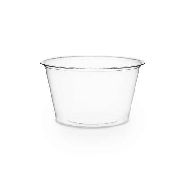 Vegware PLA Cold Portion Pot with Lids - Case of 2000