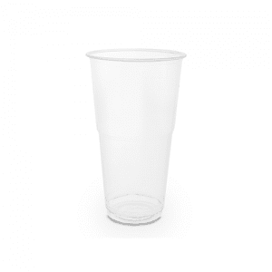 12oz PLA plain cold cup 96 series, with lid