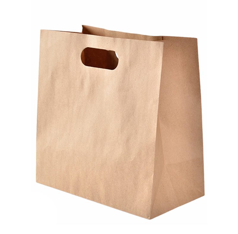 Kraft Large Paper Bag with Patch Handles
