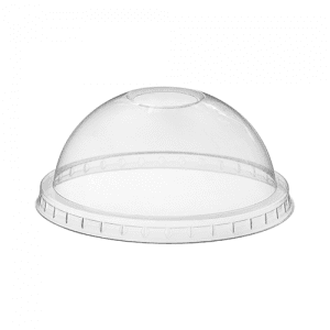 Dome Lid for 12/16oz Smoothie/Milkshake Cup with Hole
