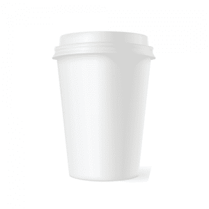12oz Double Wall White Cups